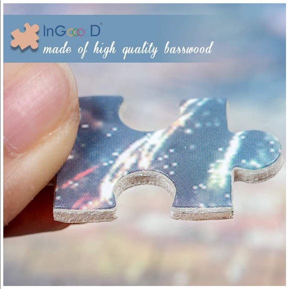 NEW Ingooood Fireworks 1000 pc Jigsaw Puzzle Wood - Picture 7 of 7